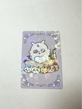 Magical Chiikawa Trading Card Holo Shiny Card Bandai Nagano Anoko Defeat